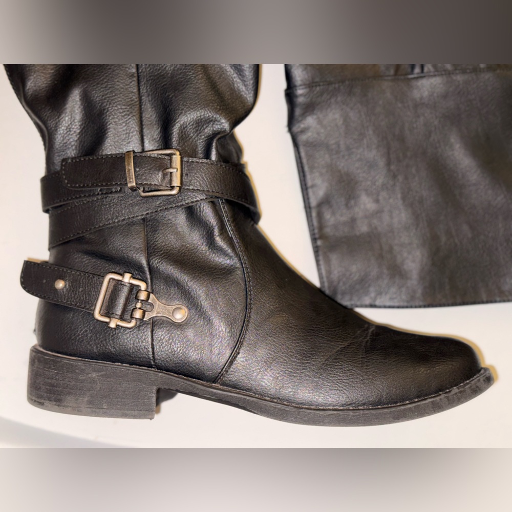 Global Win Women's Over-The-Knee Boots | Black | Size 8.5 - Picture 3 of 10